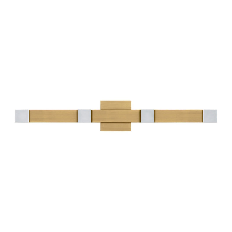 Brander Extra Large Bath Vanity Light in Satin Brass