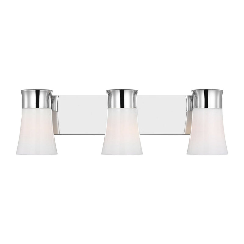 Roy 3-Light Bath Vanity Light in Chrome