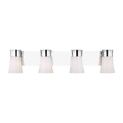 Roy 4-Light Bath Vanity Light in Chrome