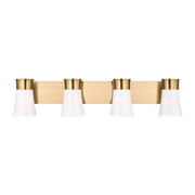 Roy 4-Light Bath Vanity Light in Satin Brass