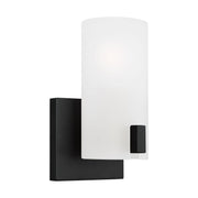 Rhode Bath Sconce in Midnight Black