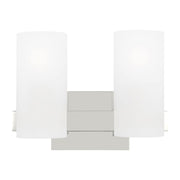 Rhode 2-Light Bath Vanity Light in Chrome