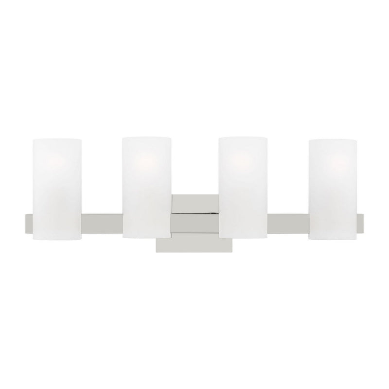 Rhode 4-Light Bath Vanity Light in Chrome