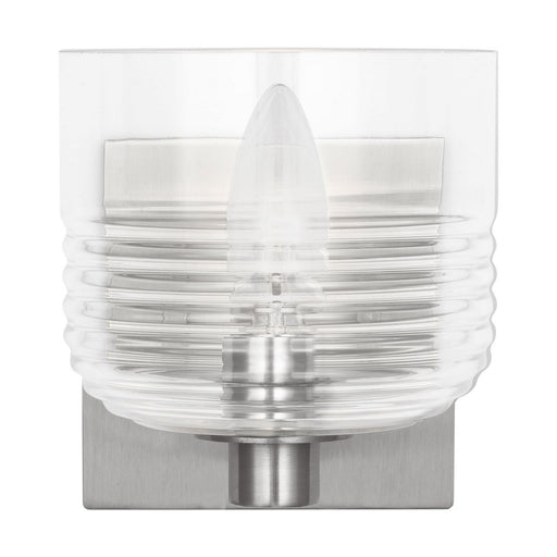Lochdale Small Bath Sconce in Brushed Nickel