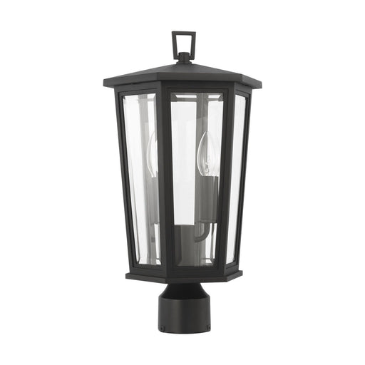 Witley Medium 2-Light Outdoor Post Light in Textured Black