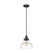 Baskin Chimney Pendant in Midnight Black