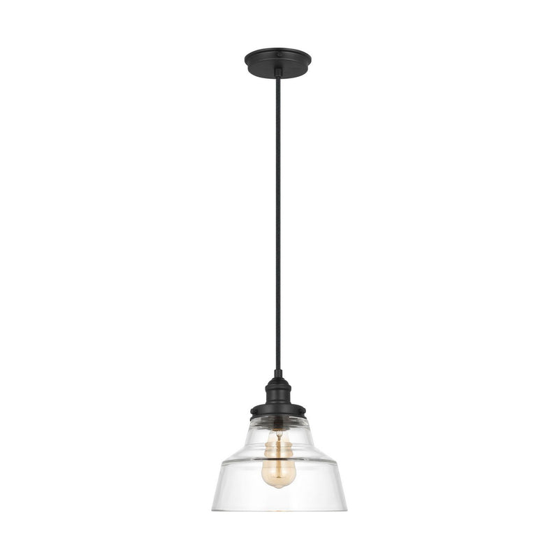 Baskin Chimney Pendant in Midnight Black
