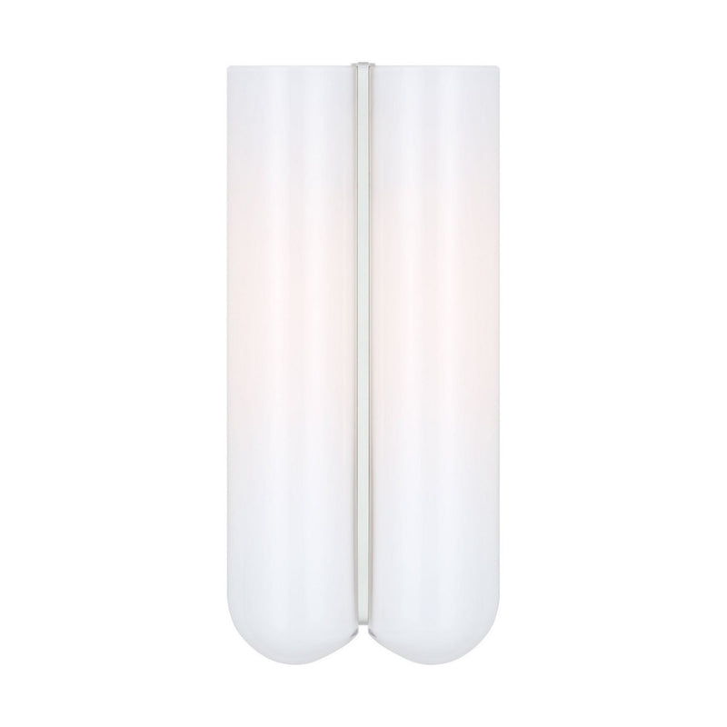 Cheverny Wall Sconce in Matte White
