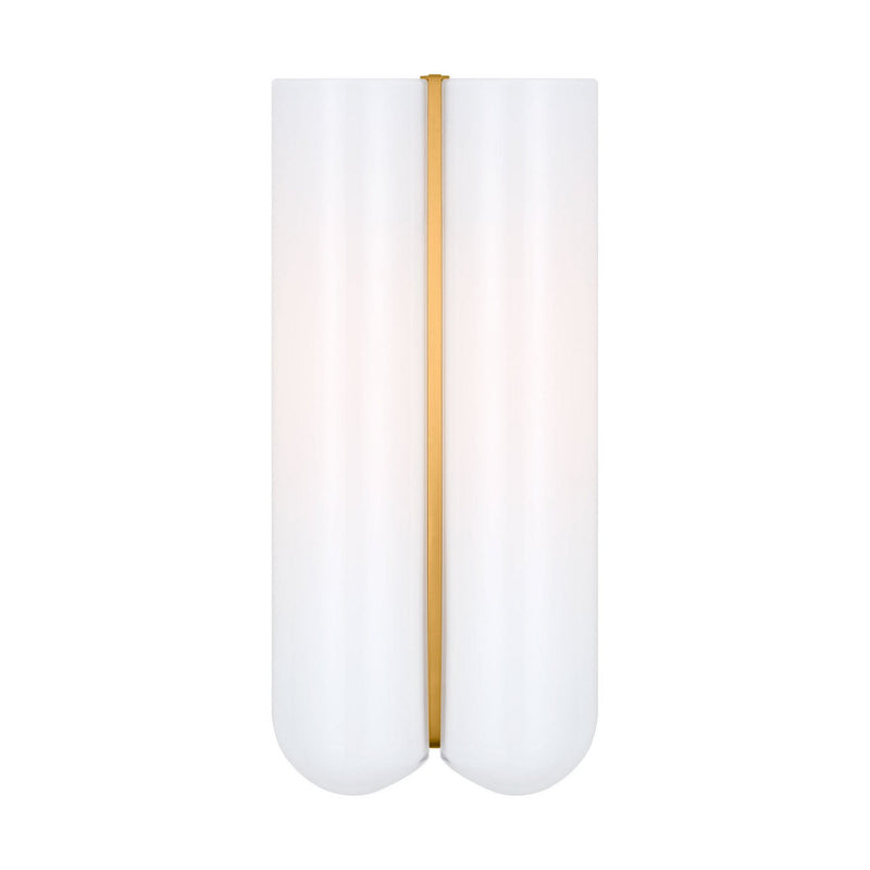 Cheverny Wall Sconce in Burnished Brass