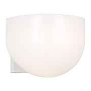 Cheverny Small Bath Sconce in Matte White