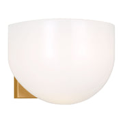 Cheverny Small Bath Sconce in Burnished Brass