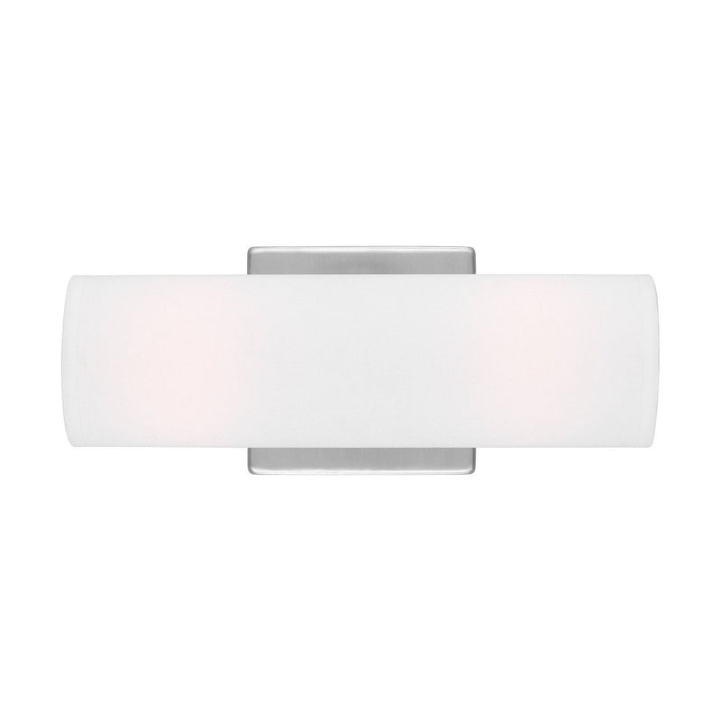 Capalino 2-Light Wall Sconce in Brushed Steel