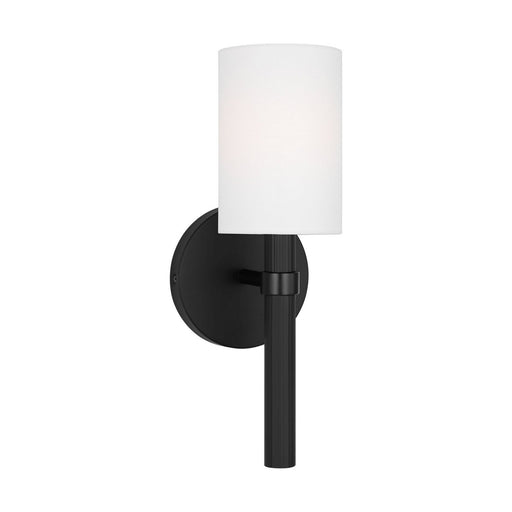 Manor Medium Wall Sconce in Midnight Black