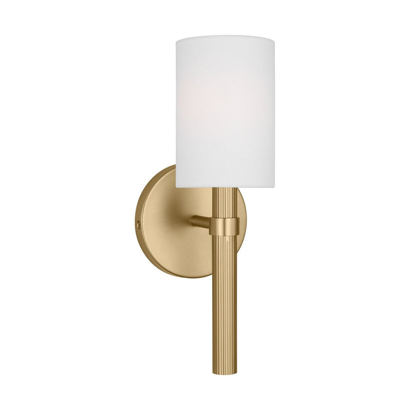 Manor Medium Wall Sconce in Satin Brass
