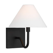 Eldon Small Wall Sconce in Midnight Black