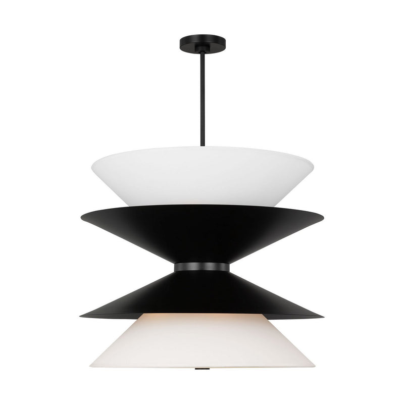 Chambord 12-Light Extra Large Pendant in Aged Iron