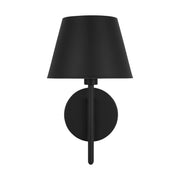 Ender Small Wall Sconce in Midnight Black
