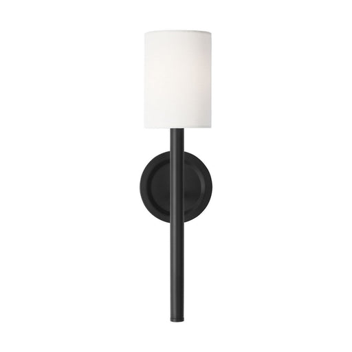 Egmont Tall Wall Sconce in Midnight Black