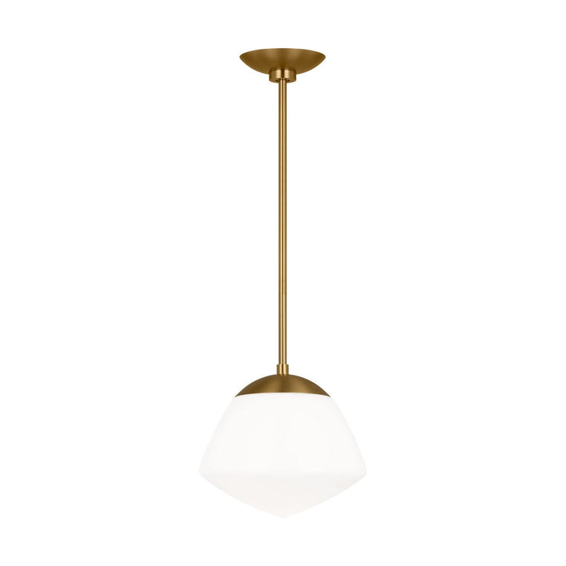 Milne Large Pendant in Burnished Brass
