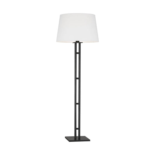 Haddon Medium Floor Lamp in Aged Iron