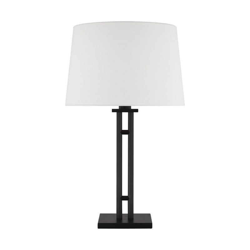 Haddon Medium Table Lamp in Aged Iron