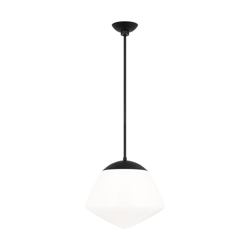 Milne Small Pendant in Midnight Black