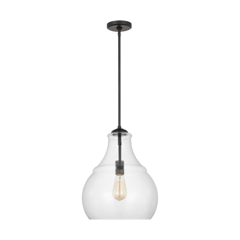 Zola Pendant in Midnight Black