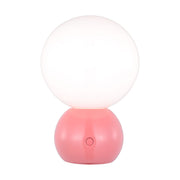 Suki Rechargeable Mini Table Lamp in Coral
