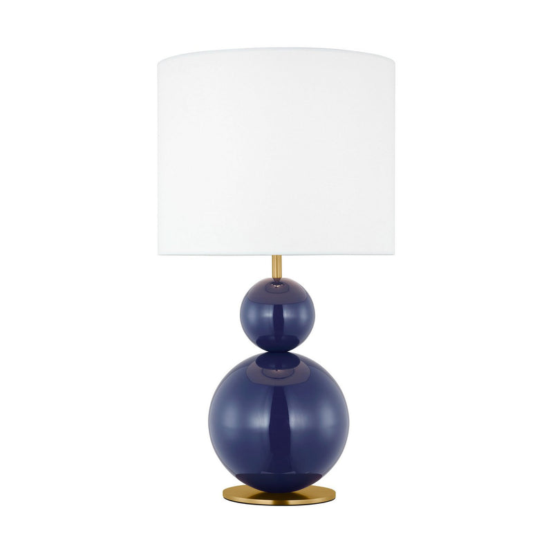 Suki Medium Table Lamp in Navy
