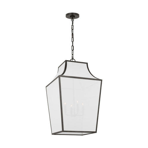 Arnio 4-Light Extra Large Lantern Pendant in Aged Iron