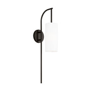 Lowell Task Wall Sconce in Aged Iron