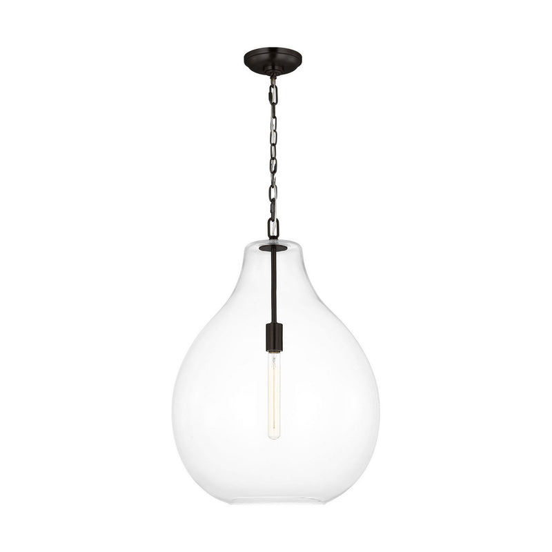 Magnus Extra Large Pendant in Aged Iron