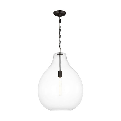 Magnus Extra Large Pendant in Aged Iron