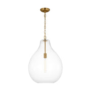 Magnus Extra Large Pendant in Burnished Brass