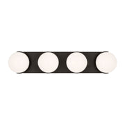 Syrie Large 4-Light Bath Vanity Light in Aged Iron