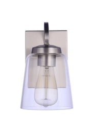 Elsa 1 Light 5.5" Wall Sconce in Brushed Polished Nickel