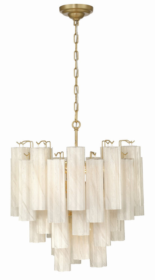 Sophia 11-Light Chandelier in Brushed Brass