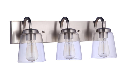 Elsa 3 Light 22.5" Vanity in Brushed Polished Nickel