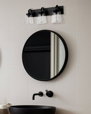 Elsa 3 Light 22.5" Vanity in Flat Black
