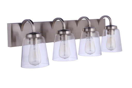 Elsa 4 Light 31" Vanity in Brushed Polished Nickel