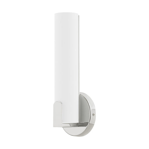 Lund 12" LED ADA Wall Sconce in Polished Chrome