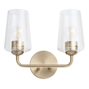 Celino 2-Light Bath Vanity Light in Champagne Bronze