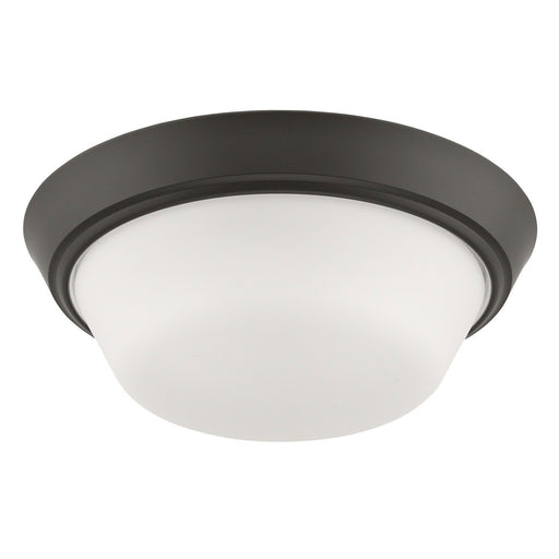 Edessa 2-Light Flush Mount in Antique Bronze