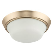 Edessa 2-Light Flush Mount in Champagne Bronze
