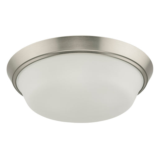 Edessa 3-Light Flush Mount in Brushed Nickel