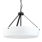 Lieon 3-Light 21" Convertible Pendant in Black