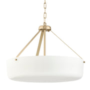 Lieon 3-Light 21" Convertible Pendant in Champagne Bronze
