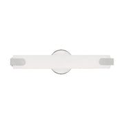 Lund 17.5" LED ADA Bath Vanity Light in Polished Chrome