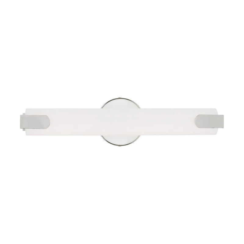 Lund 17.5" LED ADA Bath Vanity Light in Polished Chrome