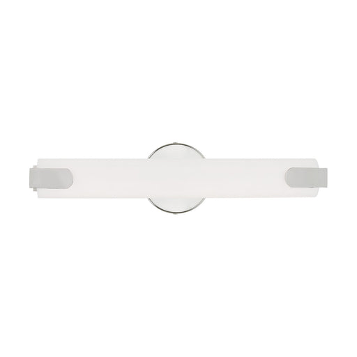 Lund 17.5" LED ADA Bath Vanity Light in Polished Chrome